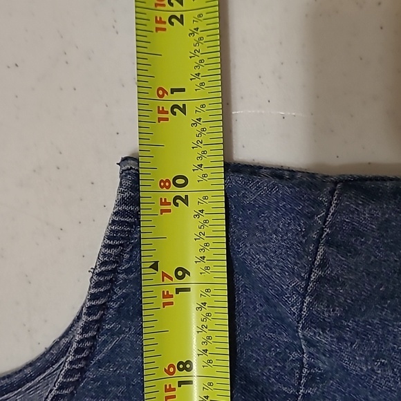 💥3for$12💥 Casual Corner Annex sleeveless denim shirt size XL - Picture 4 of 5